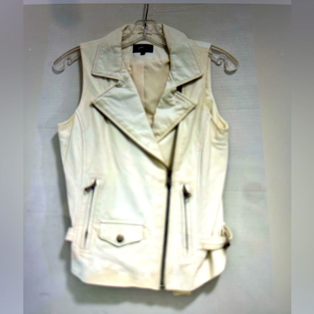 JUNE Leather Biker Vest